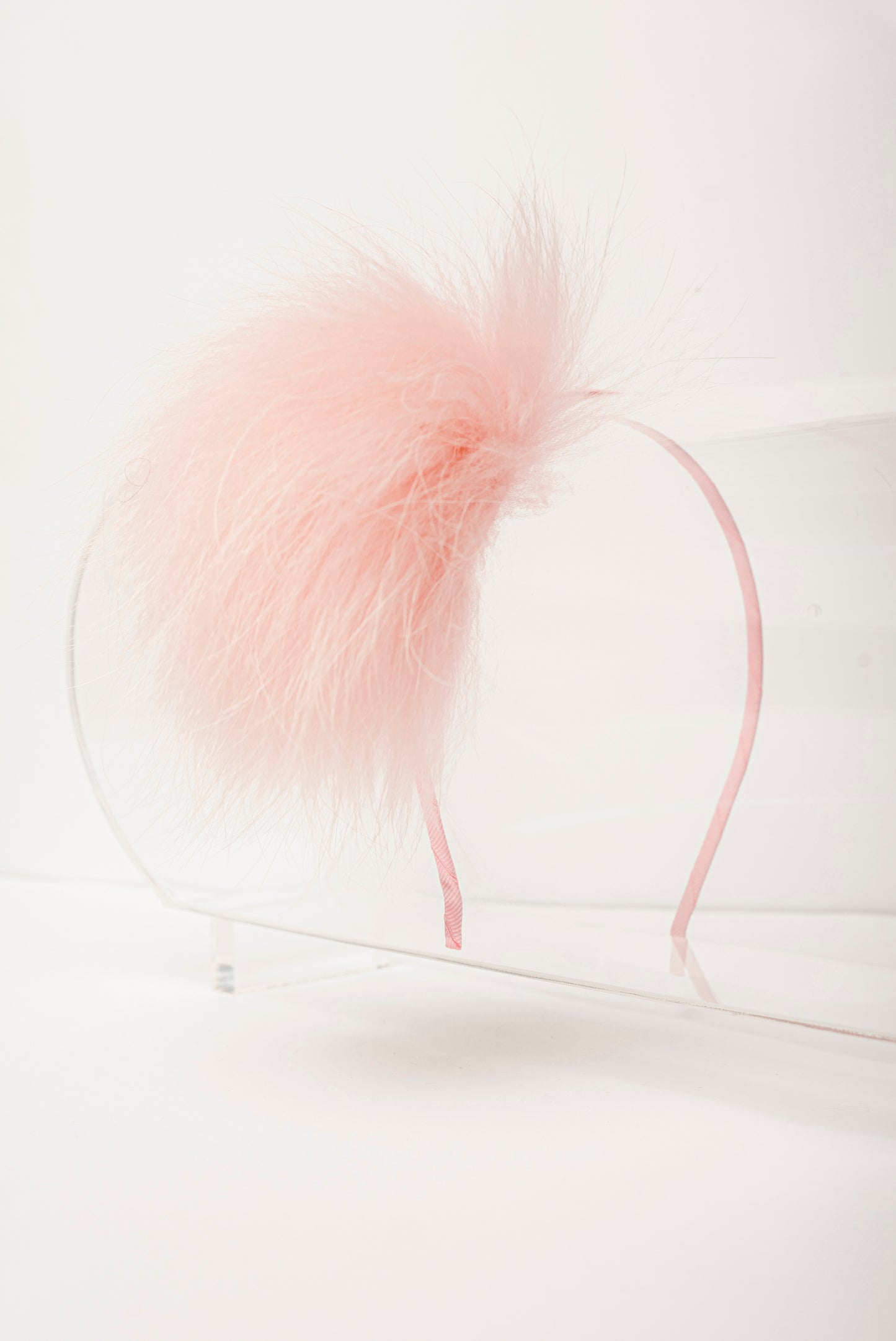 DIADEMA FUR POMPOM GRANDE 🎀